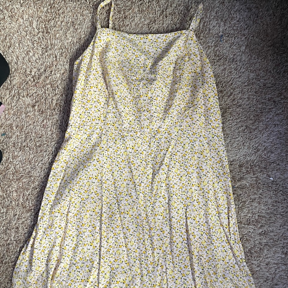 Old baby floral dress